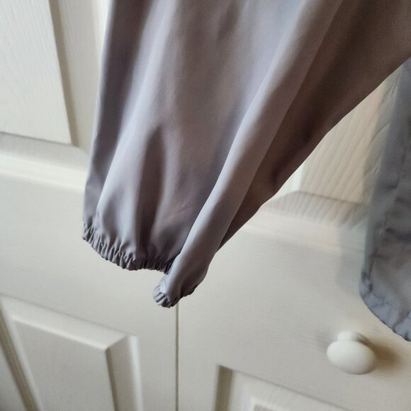 Hount Gray Hooded Lightweight Jacket With Drawstring & Zipper Closure EUC Sz XL - Picture 5 of 9